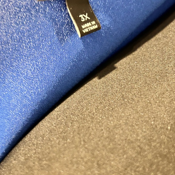 Talbots Women’s Blue Top,Plus  Size 3X Long Sleeve Blouse, Special Occasion - Picture 6 of 6